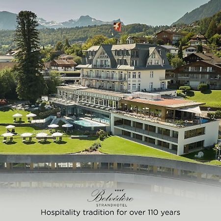 Belvedere Strandhotel Spiez Eksteriør billede