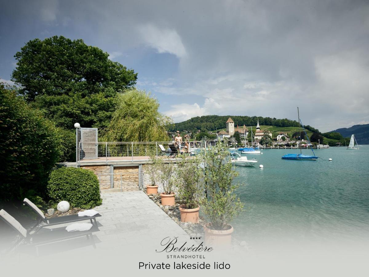 Belvedere Strandhotel Spiez Eksteriør billede