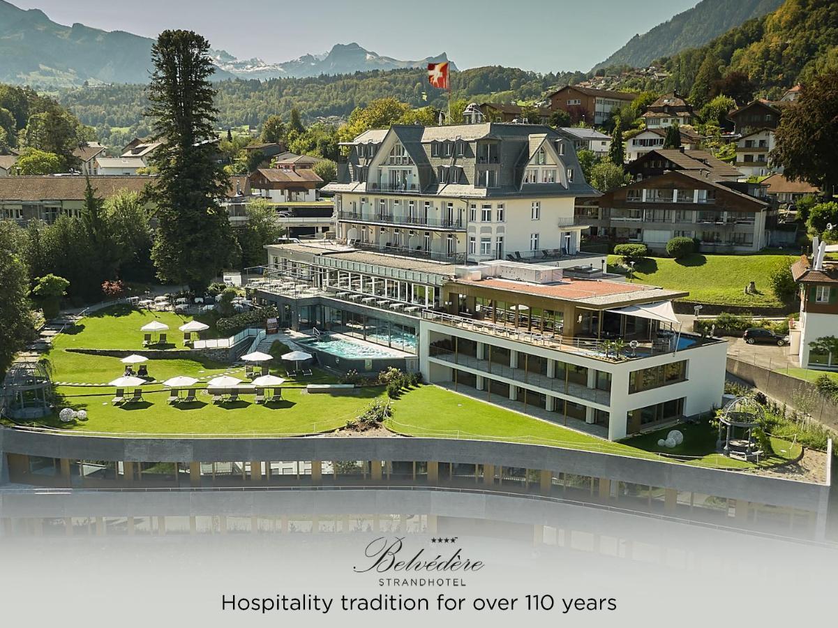 Belvedere Strandhotel Spiez Eksteriør billede