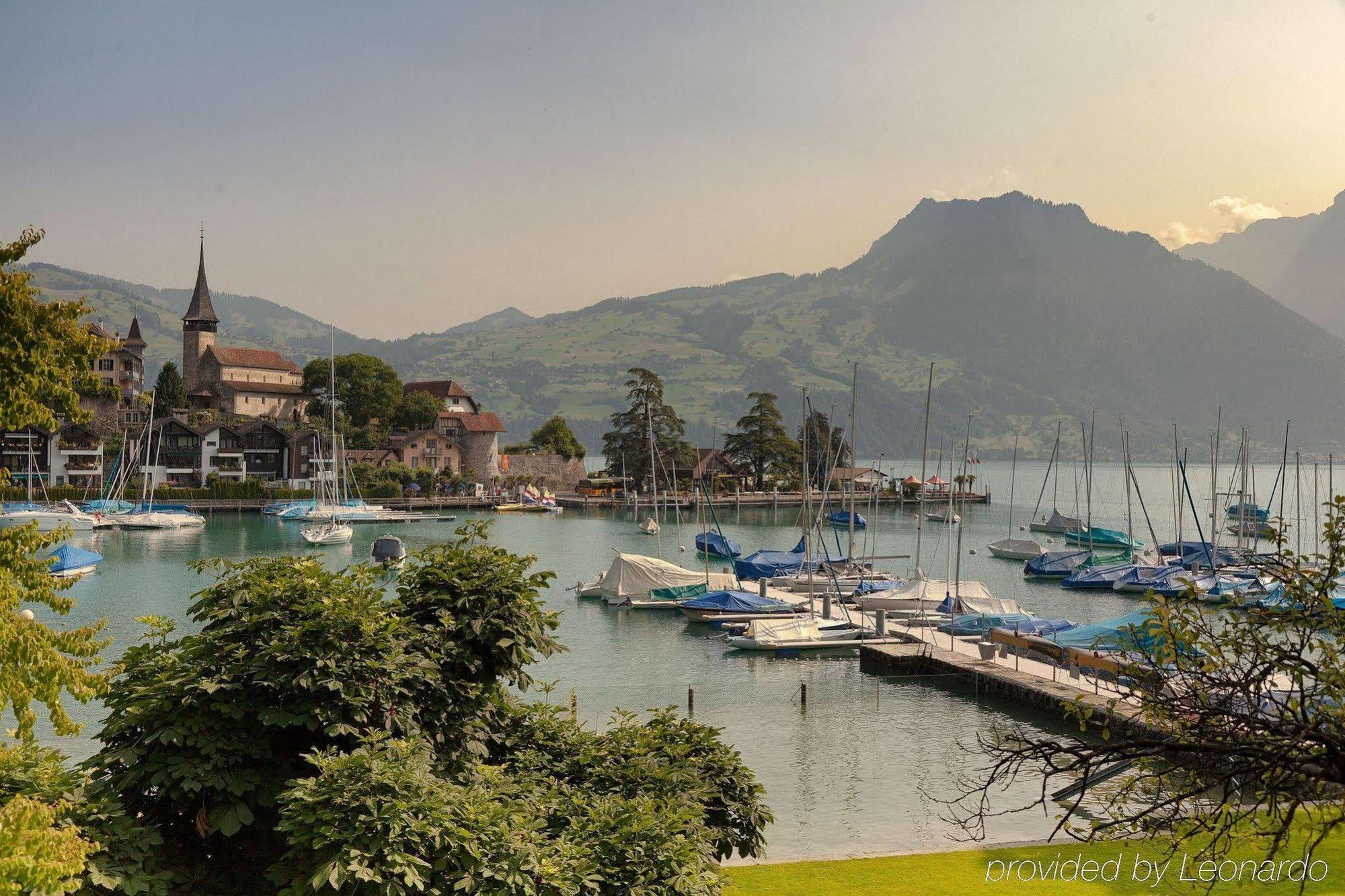 Belvedere Strandhotel Spiez Eksteriør billede